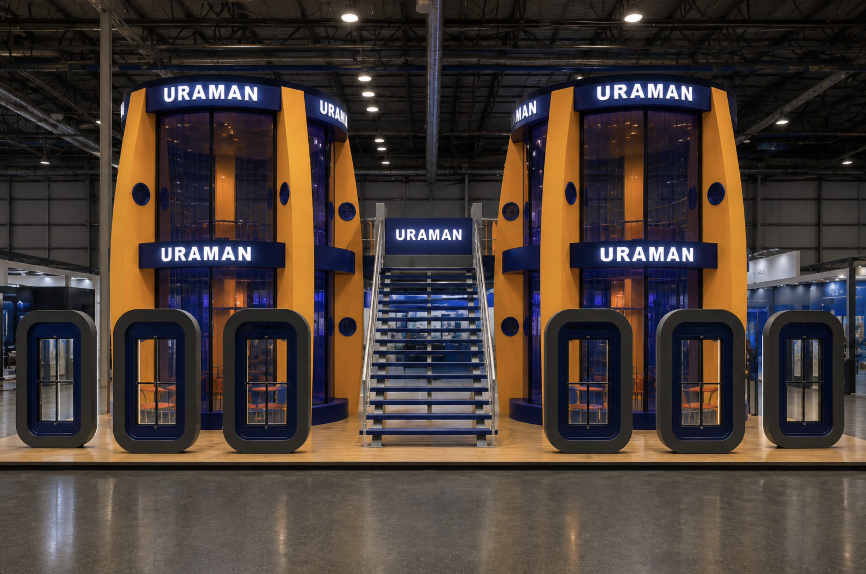 Uraman Windows exhibition stand